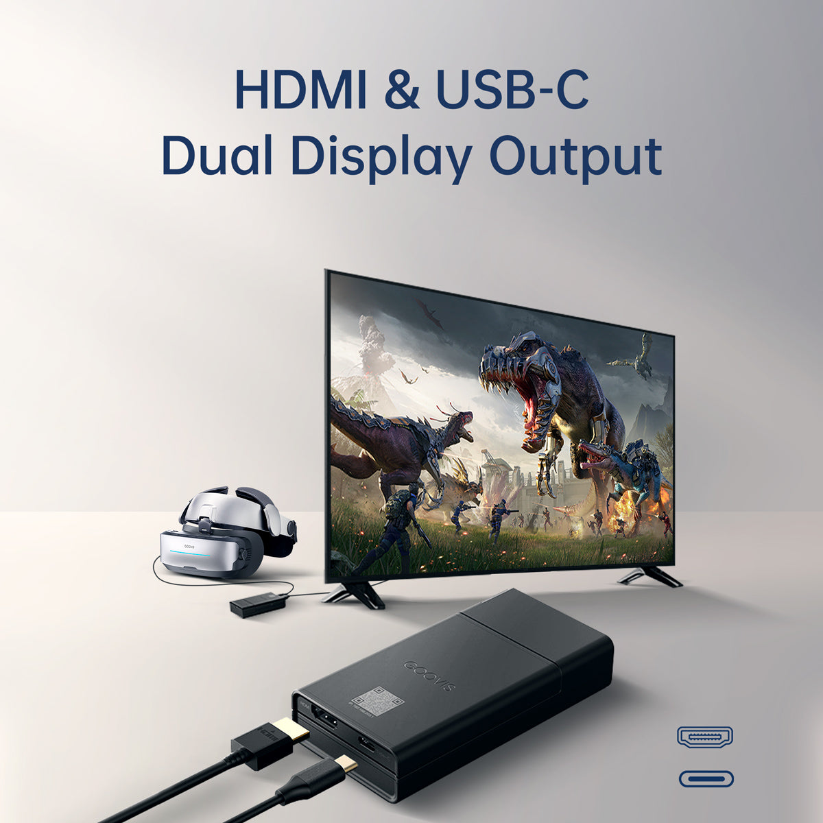 GOOVIS Wireless Cast + PowerBank