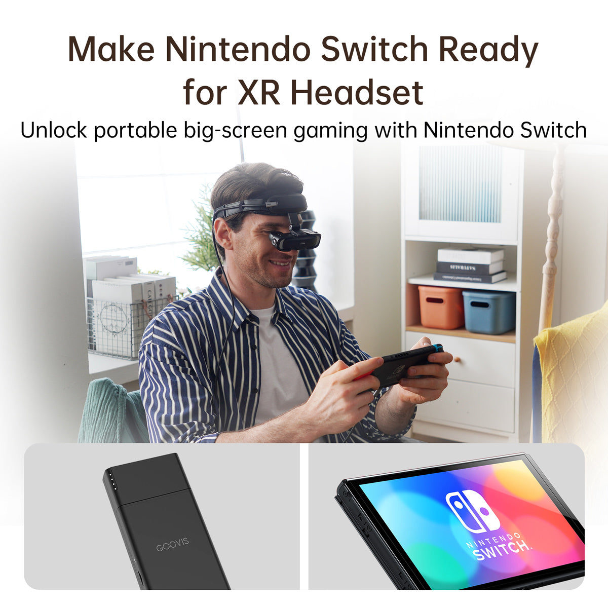 GOOVIS Type-C Hub + Powerbank